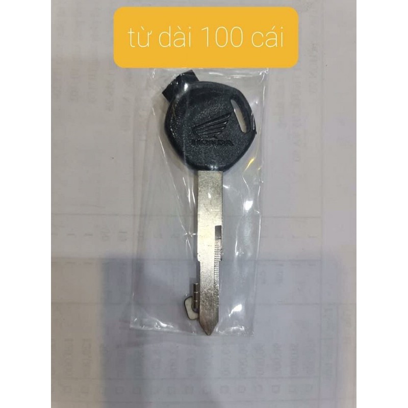 Combo 100 phôi chìa khoá HONDA TỪ dài ( giá sỉ )