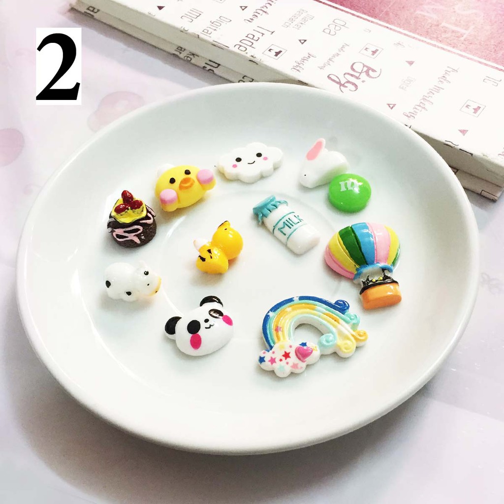 Combo charm slime (11-12 charm) giá rẻ