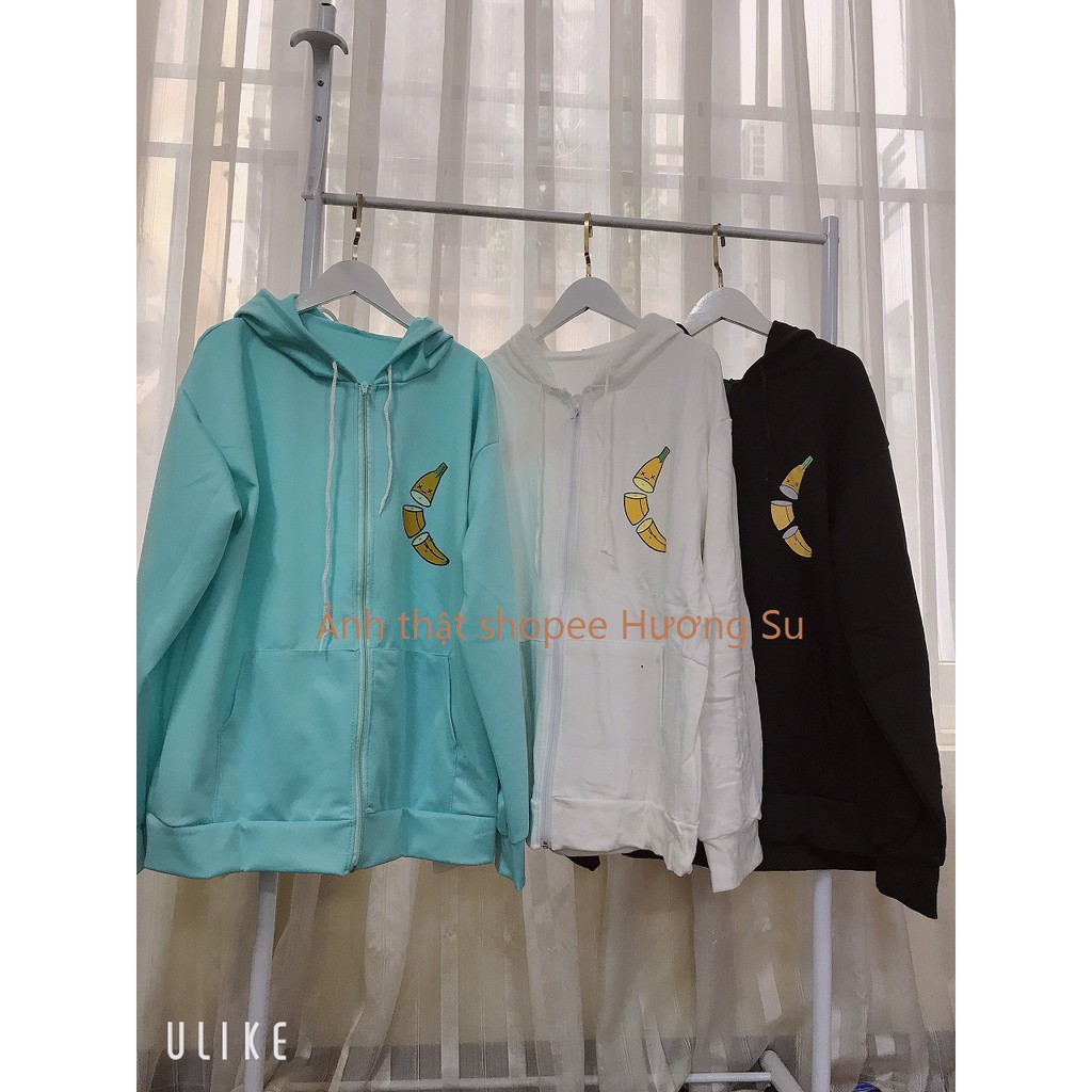Áo Hoodie Nỉ Form Rộng Hình Banana Chuối Cute - Unisex-HươngSu-(PVN524) | BigBuy360 - bigbuy360.vn
