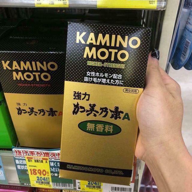 Tinh chất kích thích mọc tóc Kaminomoto Higher - Strenght Nhật Bản