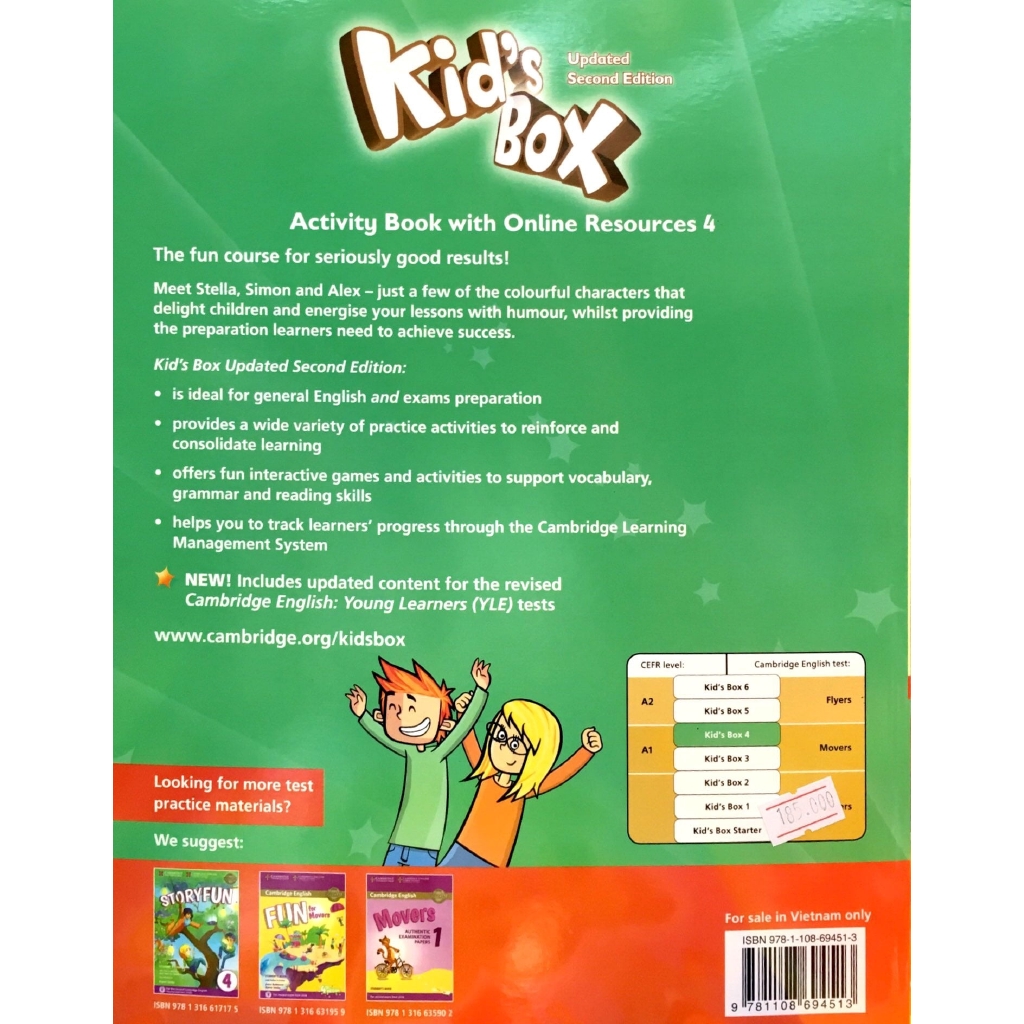 Sách - Kid's Box 2nd ed Activity Book with Online Resources Level 4