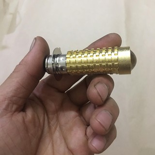Đèn pha led 2 mầu chân M5