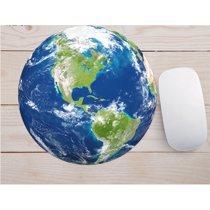 Miếng lót chuột, Bàn di chuột hình tròn 20 x 20cm Pad chuột giá rẻ siêu dễ thương | BigBuy360 - bigbuy360.vn