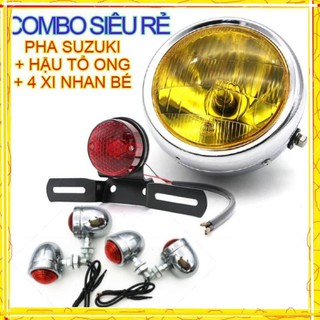 ⭐⭐⭐⭐⭐[COMBO RẺ] ĐÈN PHA ĐỘ CLASSIC + HẬU TỔ ONG + 4 XI NHAN CLASSIC BÉ
