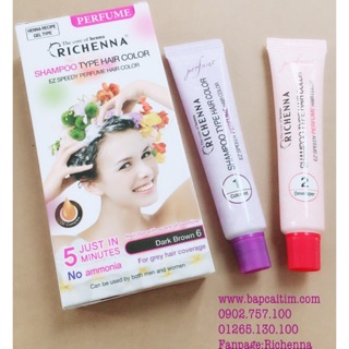 Thuốc nhuộm tóc thảo dược Hàn Quốc Richenna
