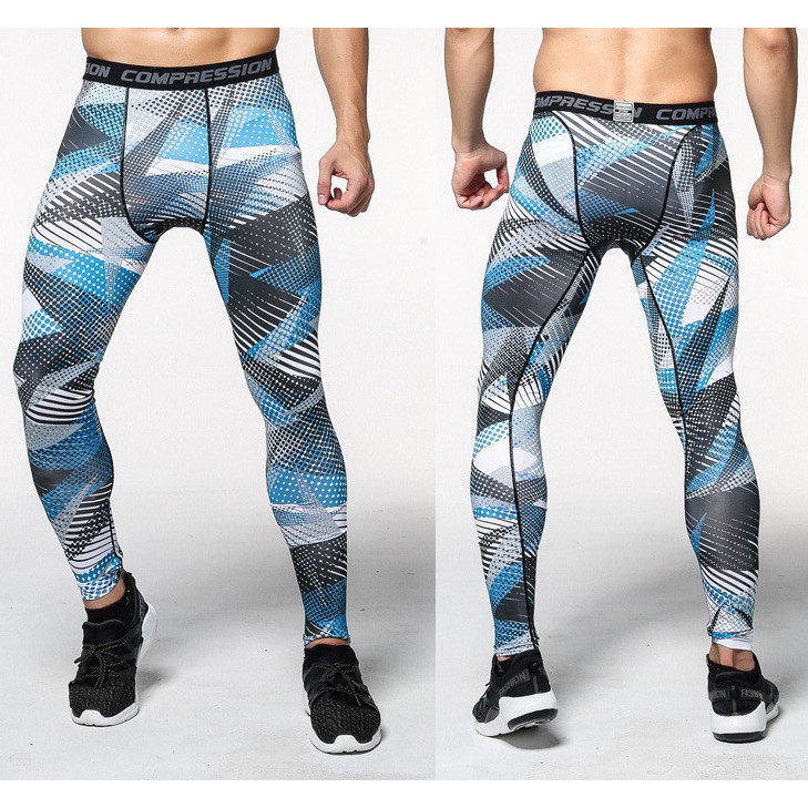 Quần Legging cho nam tập gym chơi thể thao