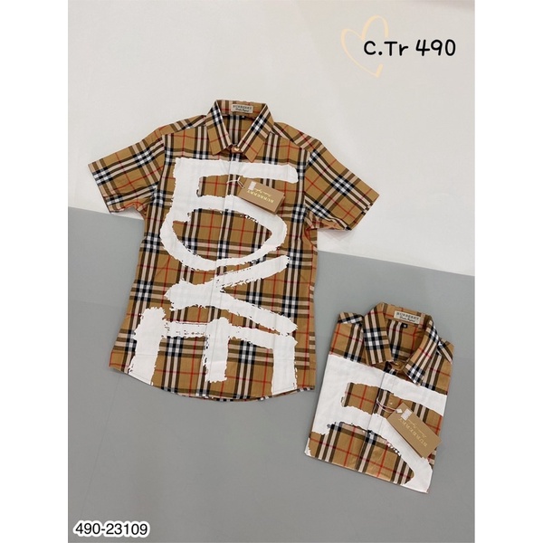 Áo sơ mi cộc tay BBR in Chữ - Áo Thời Trang Nam Đẳng Cấp✅