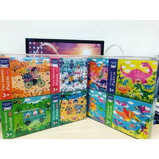 Bộ tranh ghép Puzzle 4 cấp độ 12-16-24-32 mảnh- 2EZy