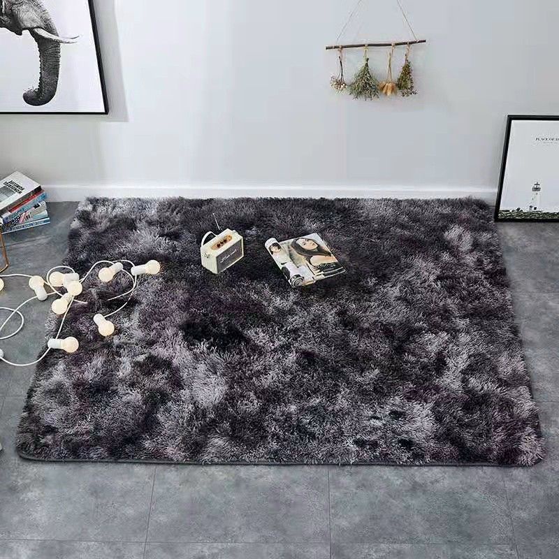 Thảm lông loang trải sàn trang trí phòng khách decor phòng ngủ