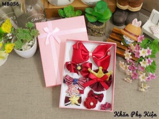 Hộp phụ kiện tóc cho bé