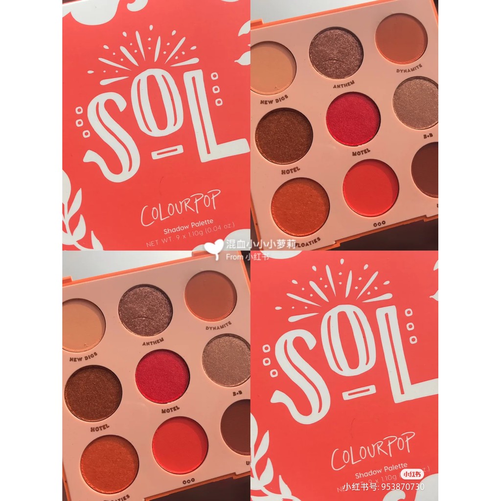 Bảng mắt Colourpop Sol