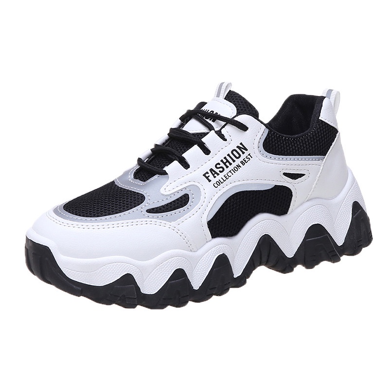 Giày Thể Thao Đế Dày Tăng Chiều Cao Thoáng Khí Phong Cách Hàn Quốc 2022 Thời Trang Mùa Hè Cho Nữ TYT105