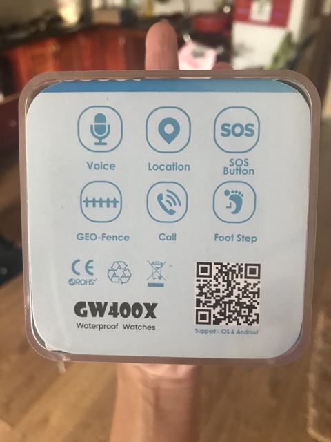 Đồng hồ định vị Wonlex GW400X