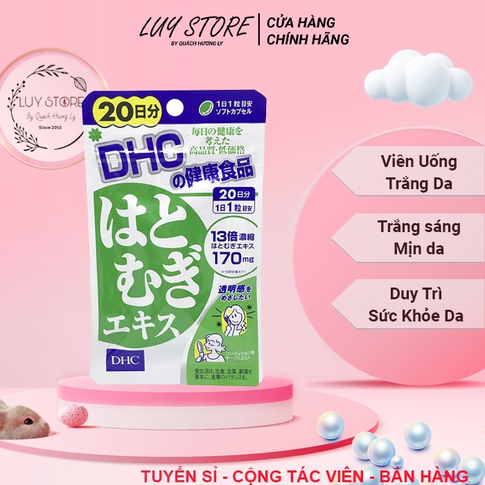 Viên uống trắng da Nhật Bản 20 Ngày gói 20 viên
