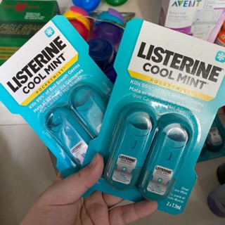 Xịt thơm miệng Listerine Cool mint Mỹ