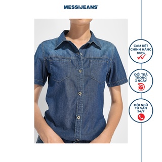 Áo sơ mi jean nữ MESSIJEANS SJW-883-19