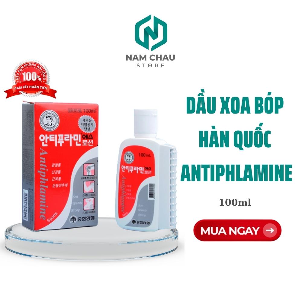 Dầu xoa bóp nóng HÀN QUỐC ANTIPHLAMINE 100ml