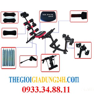 máy tập six packe có đạp chân