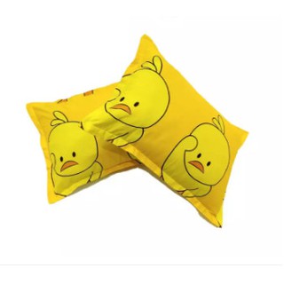 Combo 2 vỏ gối nằm 45x65cm vải poly cotton