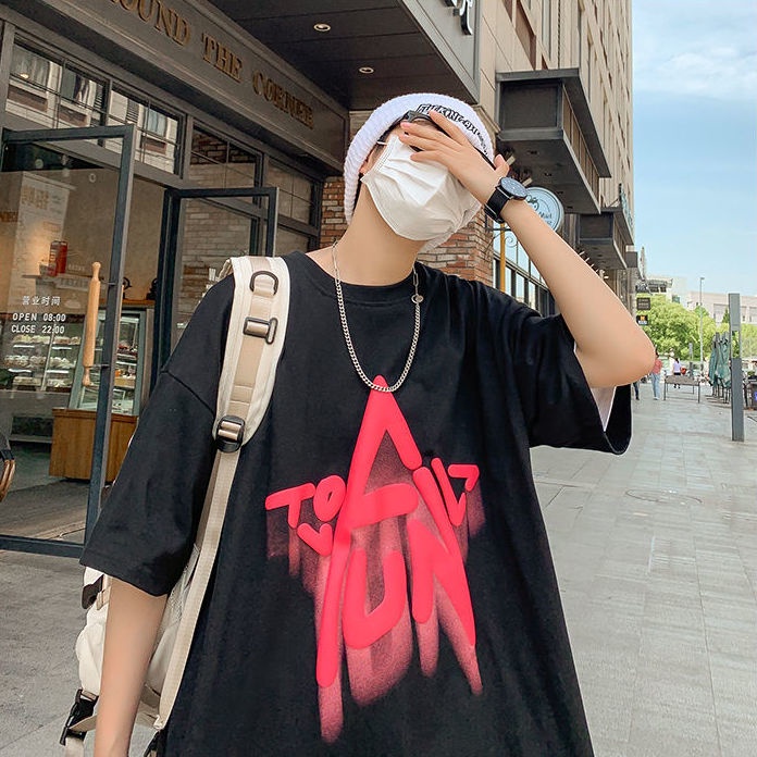 Áo Thun Ngắn Tay Form Rộng Phong Cách Năng Động Trẻ Trung Dành Cho Nữ