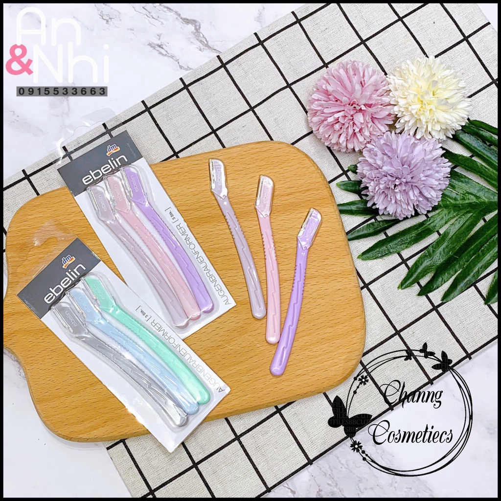 ET 3 DAO CẠO LÔNG MÀY EBELIN-Hàng Đức