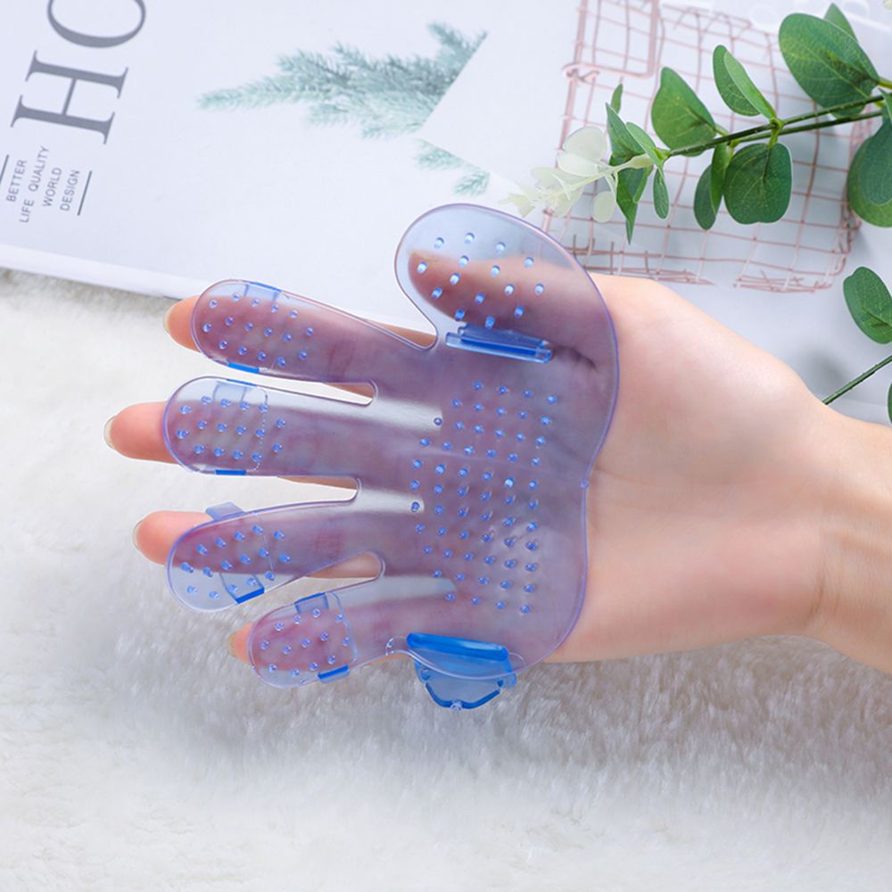 1 Găng Tay Chải Lông Mát Xa Cho Thú Cưng