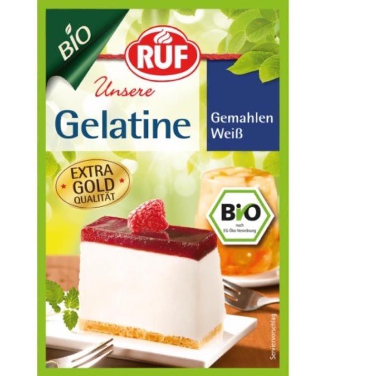 [ HÀNG CHÍNH HÃNG DATE XA 2023 ] Bột Gelatin hữu cơ Đức dùng làm đồ ăn dặm cho bé