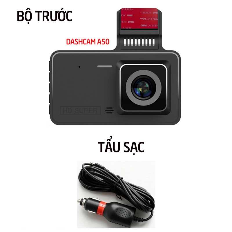 Camera hành trình ONTEKCO A50,màn hình 4 inch Full HD siêu nét, Chống Rung tự động-Bảo Hành 12 Tháng | BigBuy360 - bigbuy360.vn