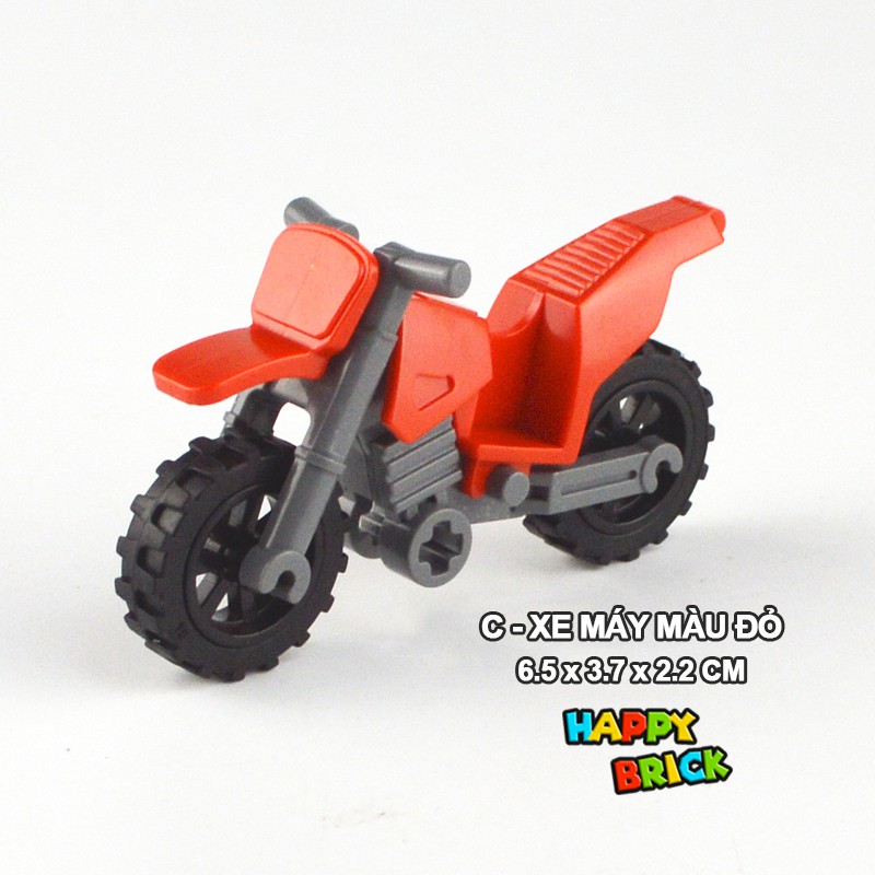 Phụ kiện Lego: Xe máy các loại ( không kèm minifigure )