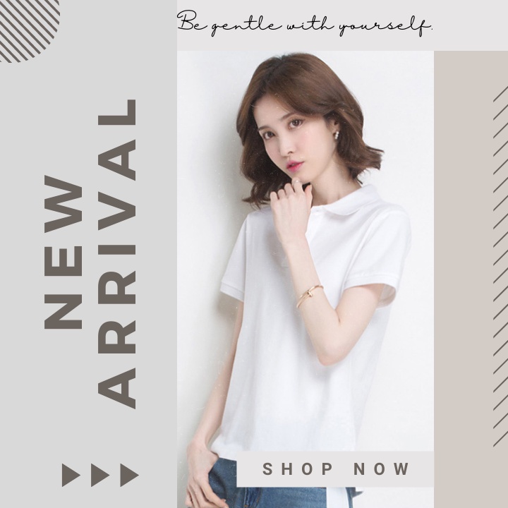 Áo POLO màu TRẮNG - Áo phông Trơn Nam Nữ,ngắn tay có cổ,vải cao cấp không xù,co dãn 4 chiều. Nhận IN ẤN theo yêu cầu