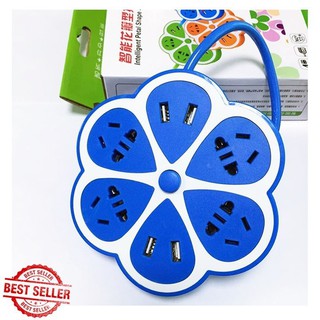 Ổ CẮM ĐIỆN HOA MAI 4 CỔNG USB