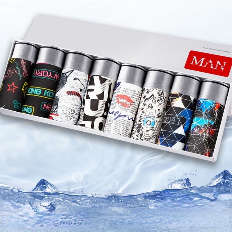Quần lót boxer không đường may thời trang cho nam