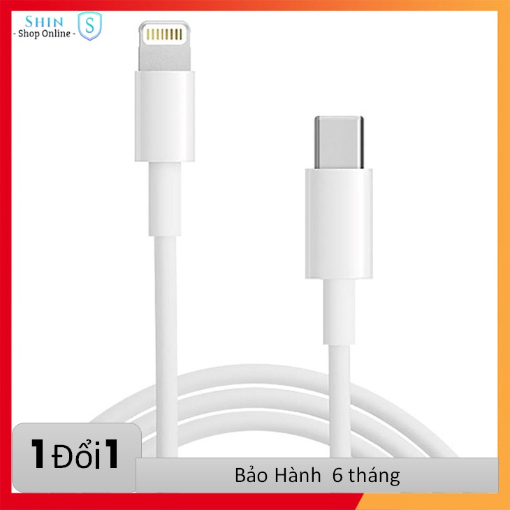 Cáp sạc nhanh IPdây sạc PD 20W Type c to dành cho 8/X/Xs/11/12/13
