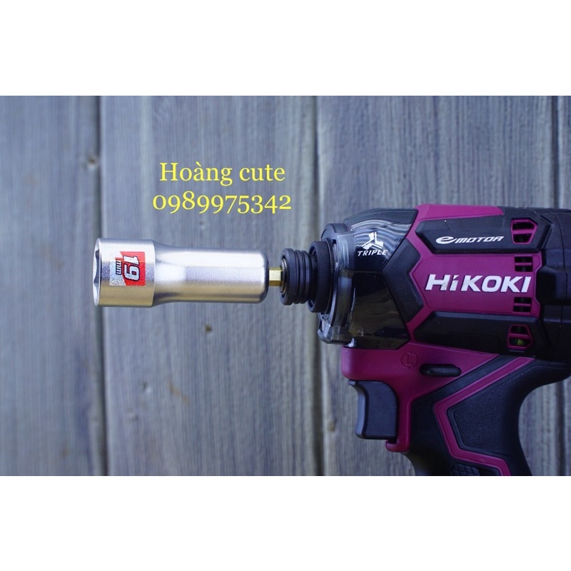 Típ bulong chân lục giác 1/4"  MAKITA 8 ,10 ,12 ,13,14,17,19,21 ,24