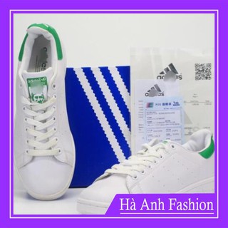 🔥free ship-hàng quảng châu 🔥giày thể thao sneaker 🔥 giày stan smith gót xanh full box 1.1