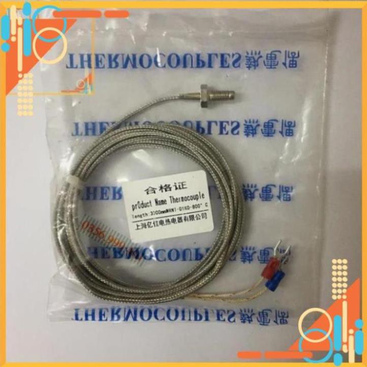 ̣̣ Cảm biến nhiệt độ WRNT-01 ( can nhiệt K, can K ) độ dài dây 2000mm và 3000mm gia re