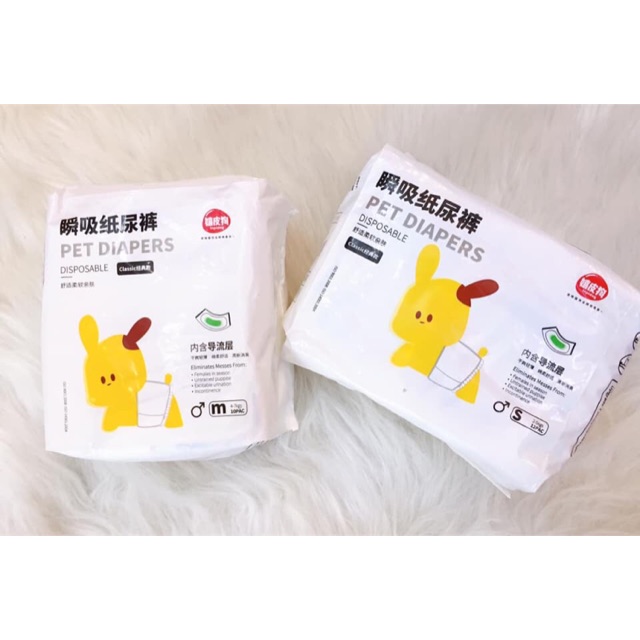 Bỉm cho chó đực