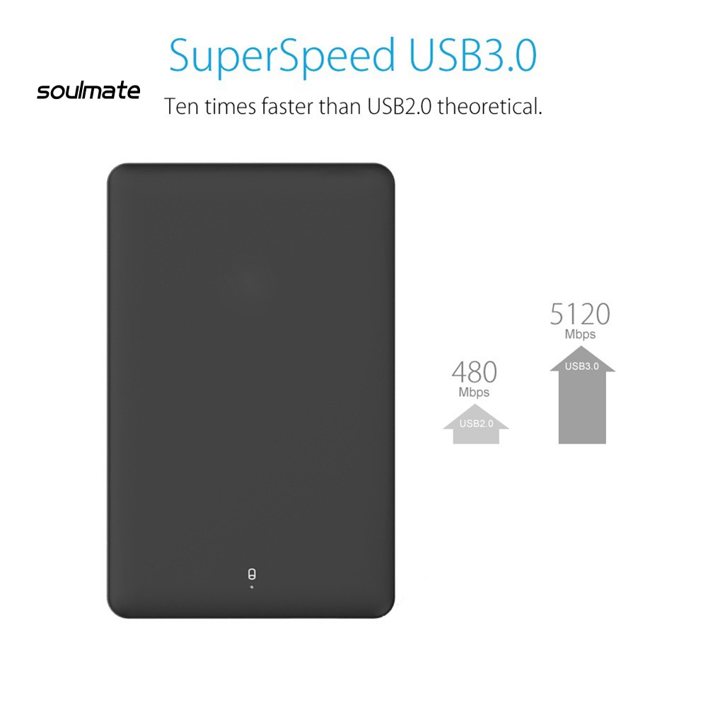 Bộ vỏ đựng ổ cứng HDD 2.5" 2TB có cổng USB 3.0 | BigBuy360 - bigbuy360.vn