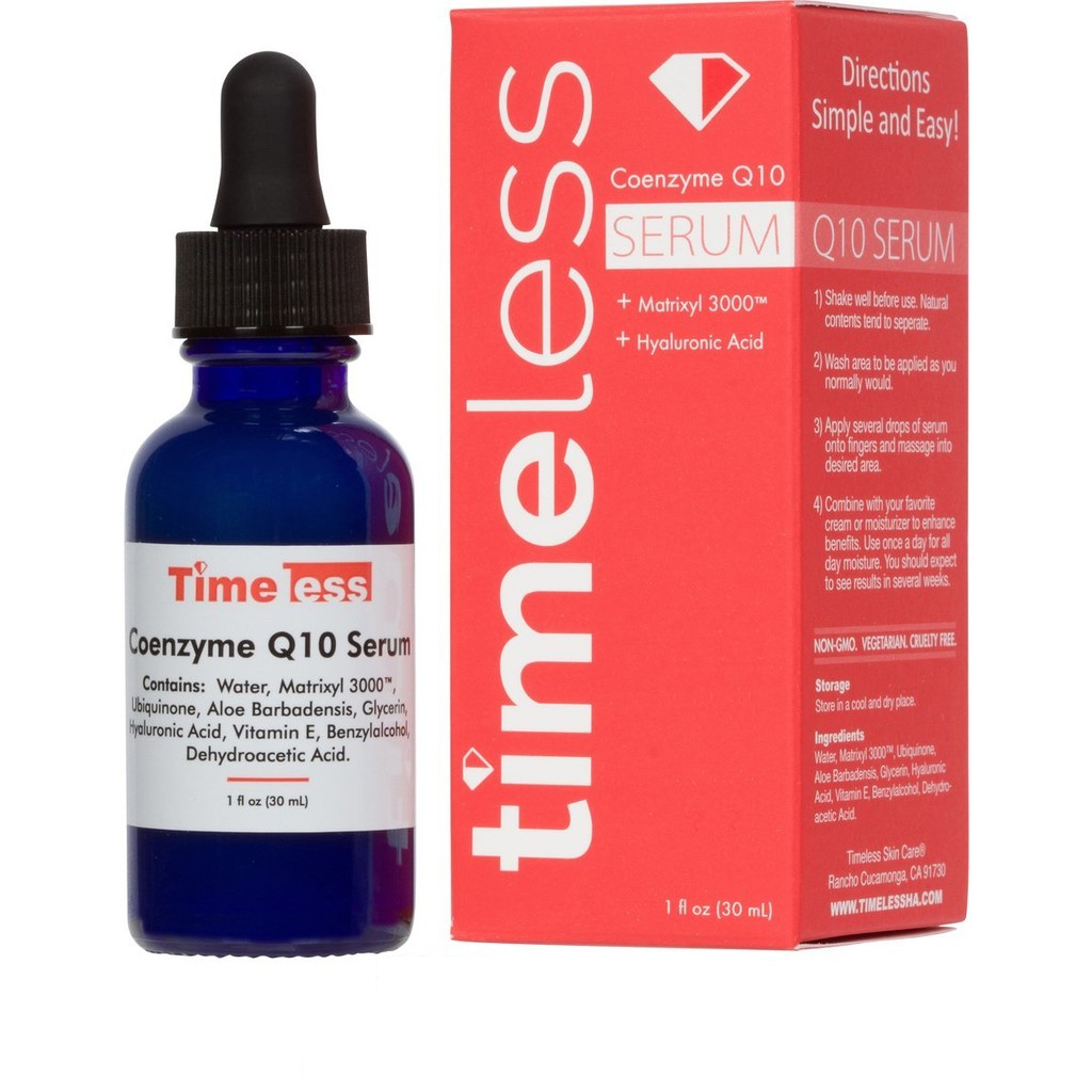 Serum Cải Thiện Lão Hóa Mạnh Timeless Coenzyme Q10