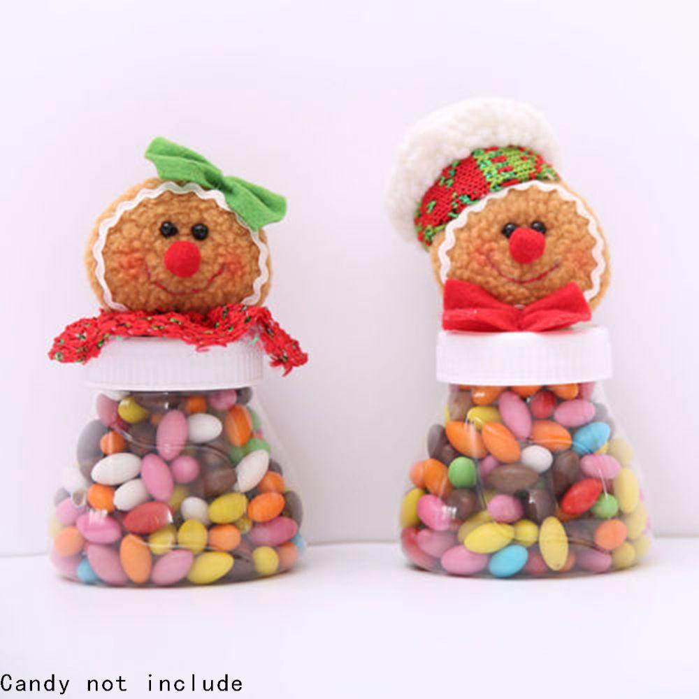 CONOPERY  Túi Vải Đựng Quà Giáng Sinh Hình Bánh Gừng Người Ngọt Ngào