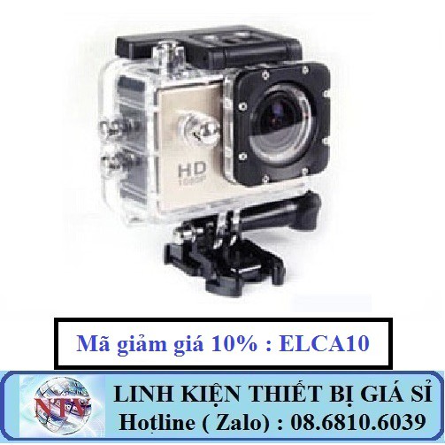 [Shopee trợ giá] Camera hành trình phượt SPORT CAM A9 - LCD 1.5' - HD1080 - Màu ngẫu nhiên | BigBuy360 - bigbuy360.vn