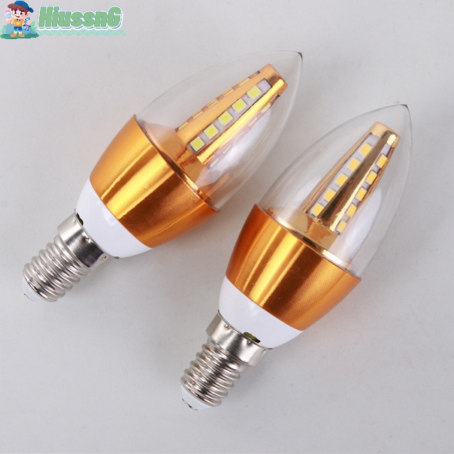 Bóng Đèn Led Hình Nến Tiết Kiệm Năng Lượng 220V 5W E14