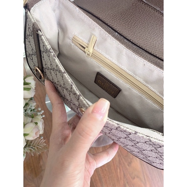 Túi Gucci Kaws bag size 25 đeo kẹp nách fullbox sang xinh
