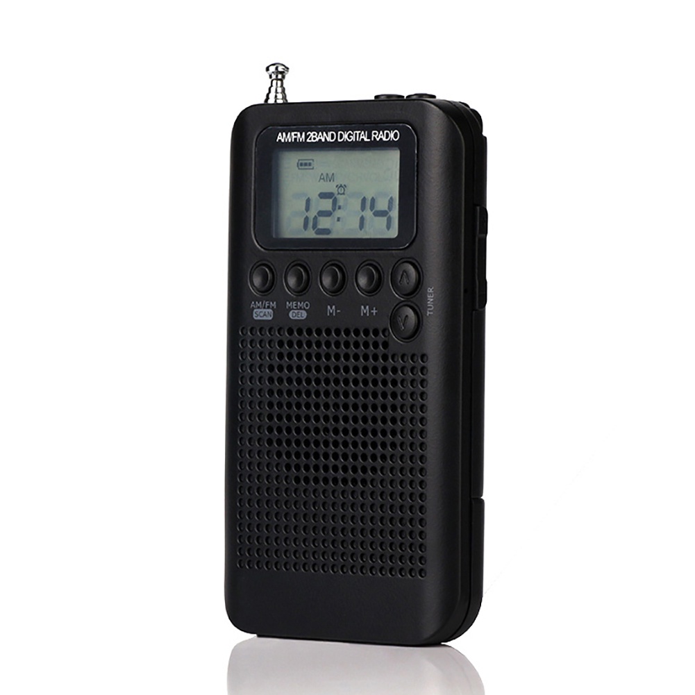 Radio Kỹ Thuật Số Mini Hua Hrd-104 Băng Tần Kép Am Fm