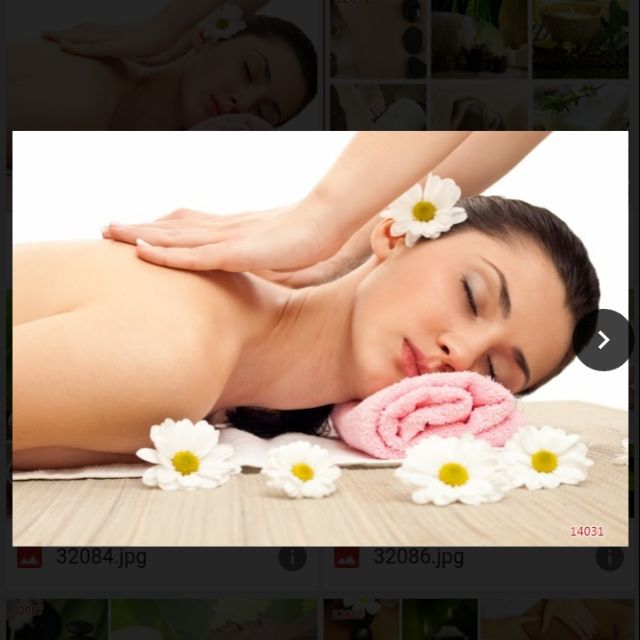 Tranh 3D dán quán Spa keo sẵn