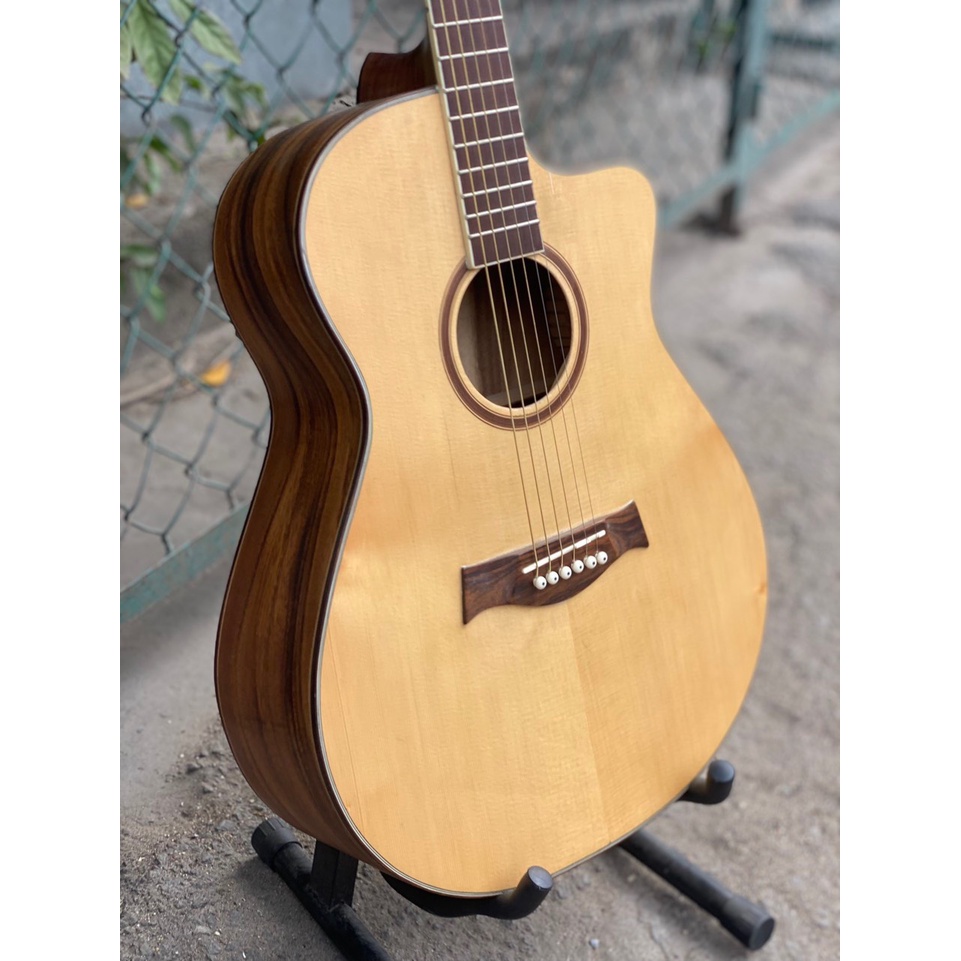 Đàn Guitar Gỗ Điệp Kĩ Nguyên Tấm Bọc Tút Đầu Cần RE-T8