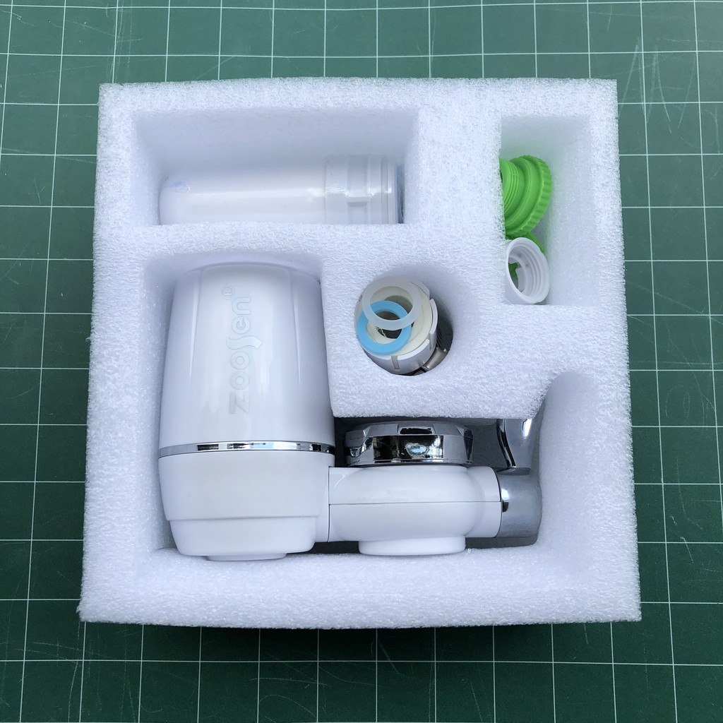 BỘ LỌC TRỰC TIẾP TAI VÒI ZOOSEN  FREESHIP  Lọc Các Tạp Chất Có Hại Như Kim Loại Phèn Trong Nước