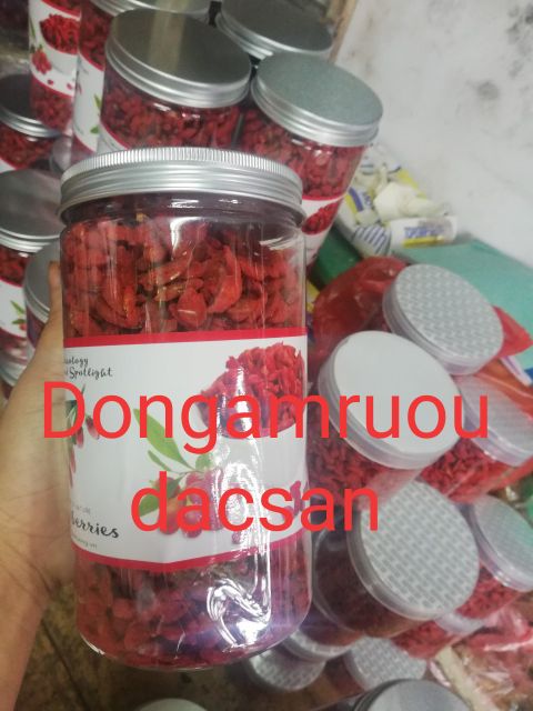 Kỉ tử đỏ hộp 500G khô thơm giòn