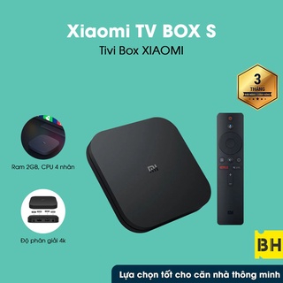 Mua Hộp tivi Tivi Box Xiaomi Mibox S 4K (Android 8.1) Bản quốc tế