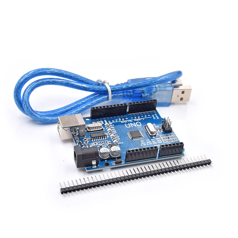 Mạch Uno R3 Mega328P Ch340G Cho Arduino Uno R3 + Cáp Usb